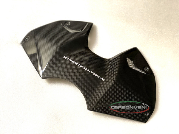 Carbonvani - Ducati Streetfighter V4 / S Carbon Fiber Upper Tank Cover - DP Style (2023+) Carbonvani - Ducati Streetfighter V4 / S Carbon Fiber Upper Tank Cover - DP Style (2023+)
